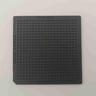 Good price 20x22 Square PC Waffle Pack Chip Trays For Photoelectric Devices online