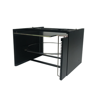 Good price 8 Inch 25 Slot Visual Metal Wafer Cassette Used In Semiconductor Packaging Technology Industry online