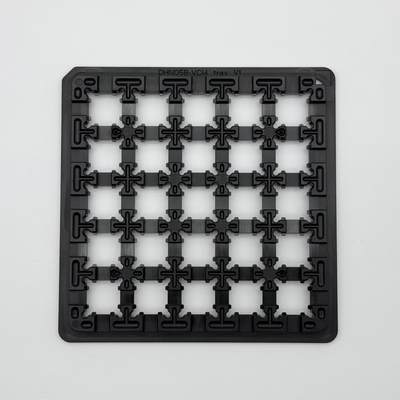 Good price Support Customized Services Durable IC Chip Tray For Electronic Component Packaging ESD Waffle Pack online