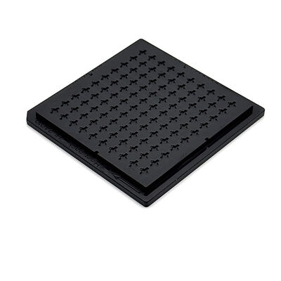 Good price Custom Geometry High Precision Waffle Pack Chip Trays For Non Standard Component Protection online