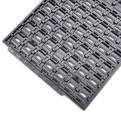 Good price 150°C Heat-Resistant MPPO JEDEC IC Tray with Customizable Cavities for Semiconductor Packaging online