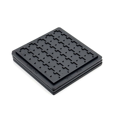 Good price Durable High-Temperature Resistant Reusable Waffle Pack Chip Trays for Fine Pitch IC Protection online