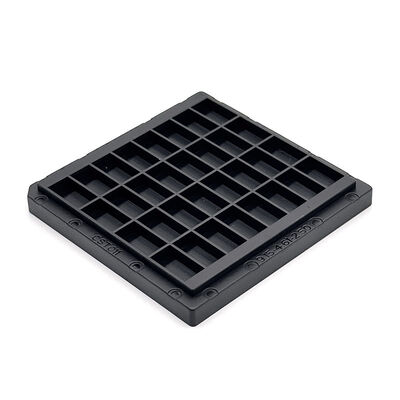Good price Anti-Static Reusable Cleanroom-Grade Waffle Pack Chip Trays for Semiconductor IC Protection online