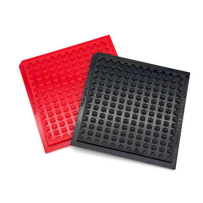 Good price Durable Waffle Pack Chip Trays Precision Grid Cavities for Semiconductor Chip Protection online