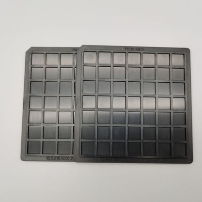 ABS Standard Waffle Pack Chip Trays High Temperature Resistance For Small Components