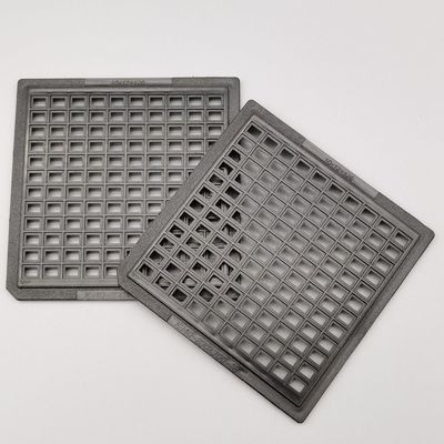 Good price Electronic Components Waffle Pack Chip Trays ABS ESD Trays For IC online