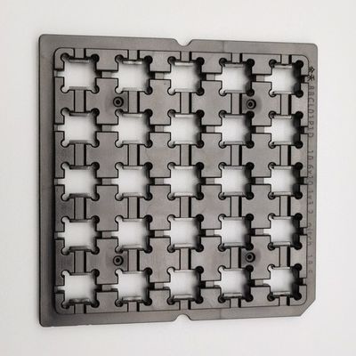 Good price Antistatic PC Standard Waffle Pack Chip Trays Eco Friendly For Lens Holder online