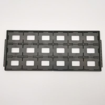 Good price Transport IC Components Injection Jedec Standard Trays With Big Pocket Size online