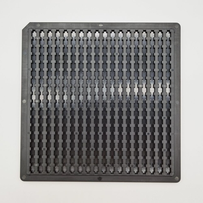 Good price OEM Black Waffle Pack Chip Trays Match Automation Equipment online